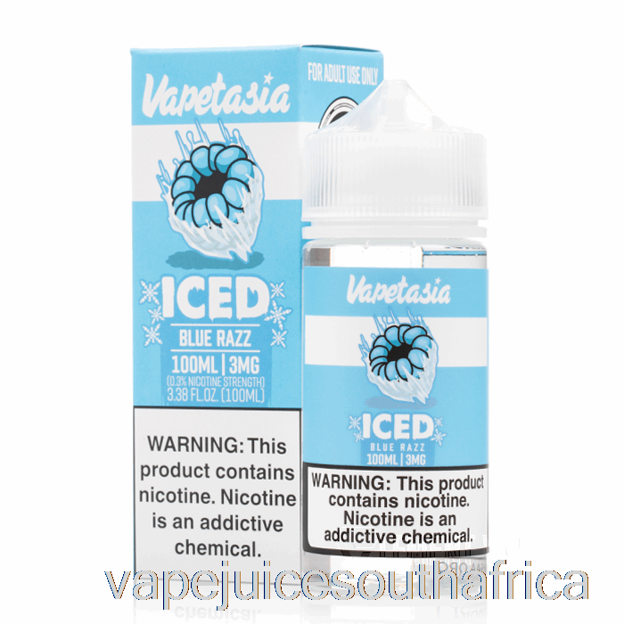 Vape Juice South Africa Iced Blue Razz - Vapetasia - 100Ml 0Mg